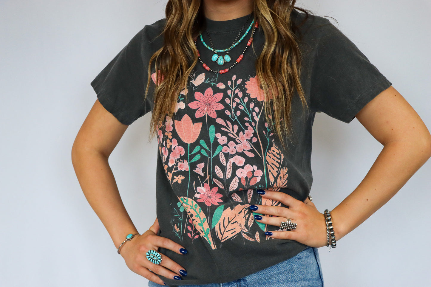 Flower Graphic Tee