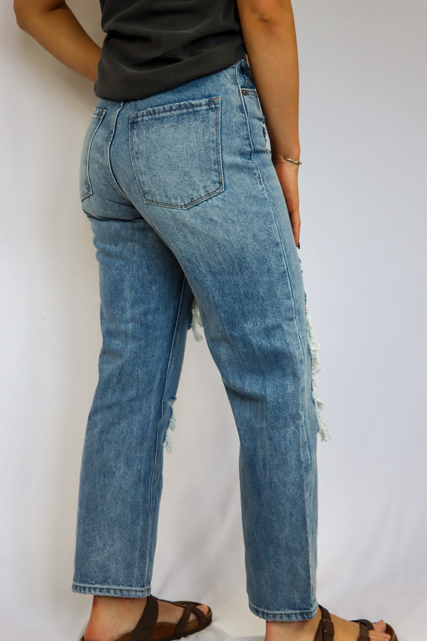 Kancan High Rise 90s Boyfriend Jean