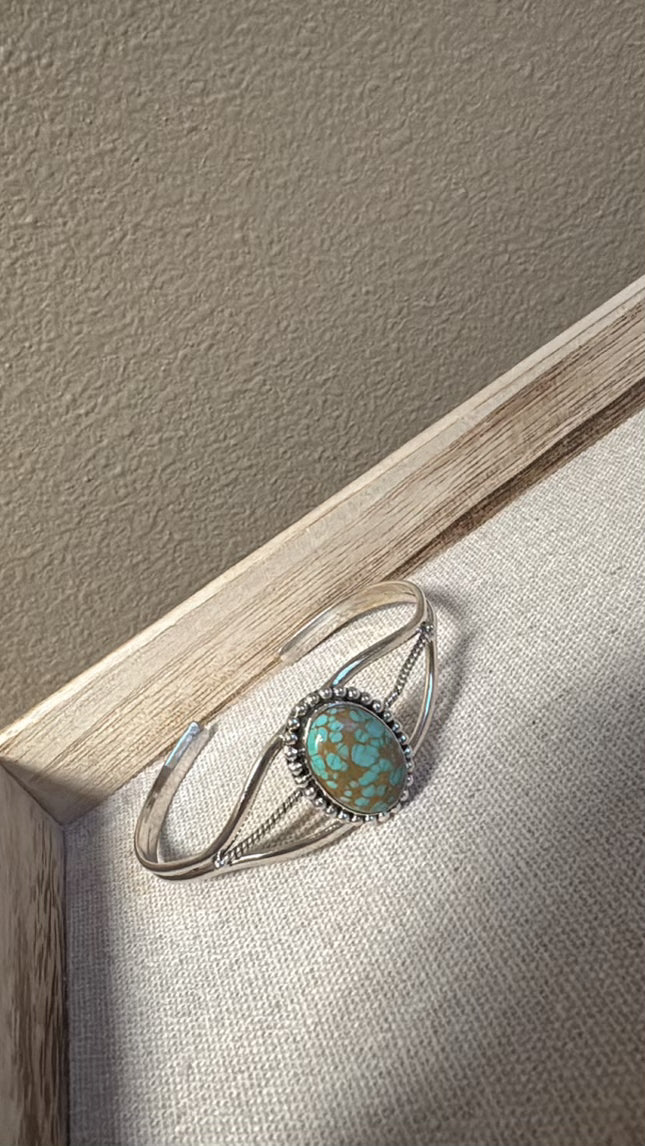 Turquoise Adjustable Cuff Bracelet